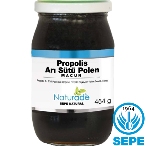 NATURADE Propolis Arı Sütü Polen Bal Karışım 454 gr