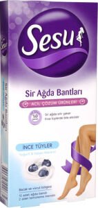 Sesu Tüm Vücut Sir Ağda Bantları 12 Adet