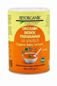 Beyorganik Bebek Ek Gıdası Organik Bebek Tarhanası 10 Sebzeli 350 gr