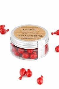 Intenpure Aloevera ve Argan Yağlı Kopan ve Kırılgan Saçlar İçin Mucizevi İksir 50 Kapsül