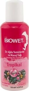 Lady Biowet Sir Ağda Temizleme ve Masaj Yağı 150 ml - Tropikal