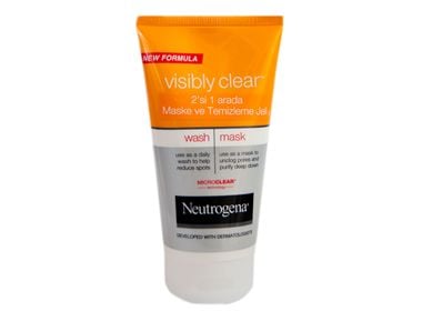 Neutrogena Sivilce Karşıtı 2 si 1 Arada Maske ve Temizleme Jeli 150 ml