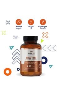 Wiselab Omega 3 1000 mg 60 Kapsül + Wiselab Biotin 2500 mcg 30 Tablet
