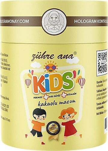 Zühre Ana Kids Pekmez Arı Sütü Vitamin Macun 240 ml 6'lı + Zühre Ana Servi Kozalağı Şurubu 650 ml 3'lü