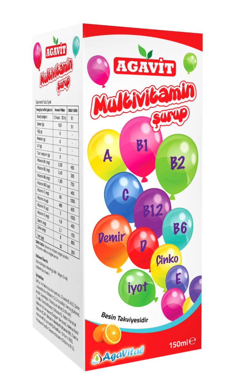Agavit Multivitamin Şurup 150 ml