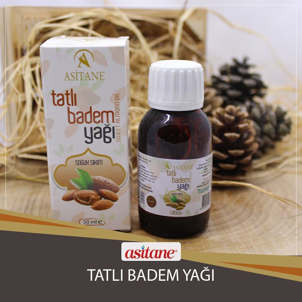 Asitane Tatlı Badem Yağı 50 ml