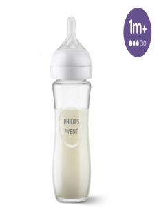 Avent Natural Response Doğal Tepkili Cam Biberon 1+ Ay 240 ml