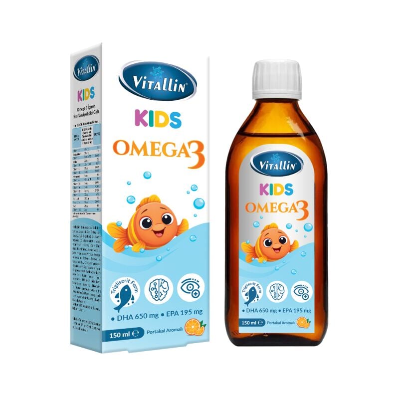 VITALLIN KIDS OMEGA 3 SURUP 150 ML