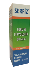Serfiz Serum Fizyolojik Damla 25 ml