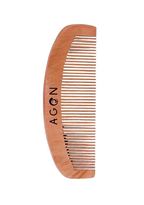 Agon Oval Doğal Ahşap Tarak