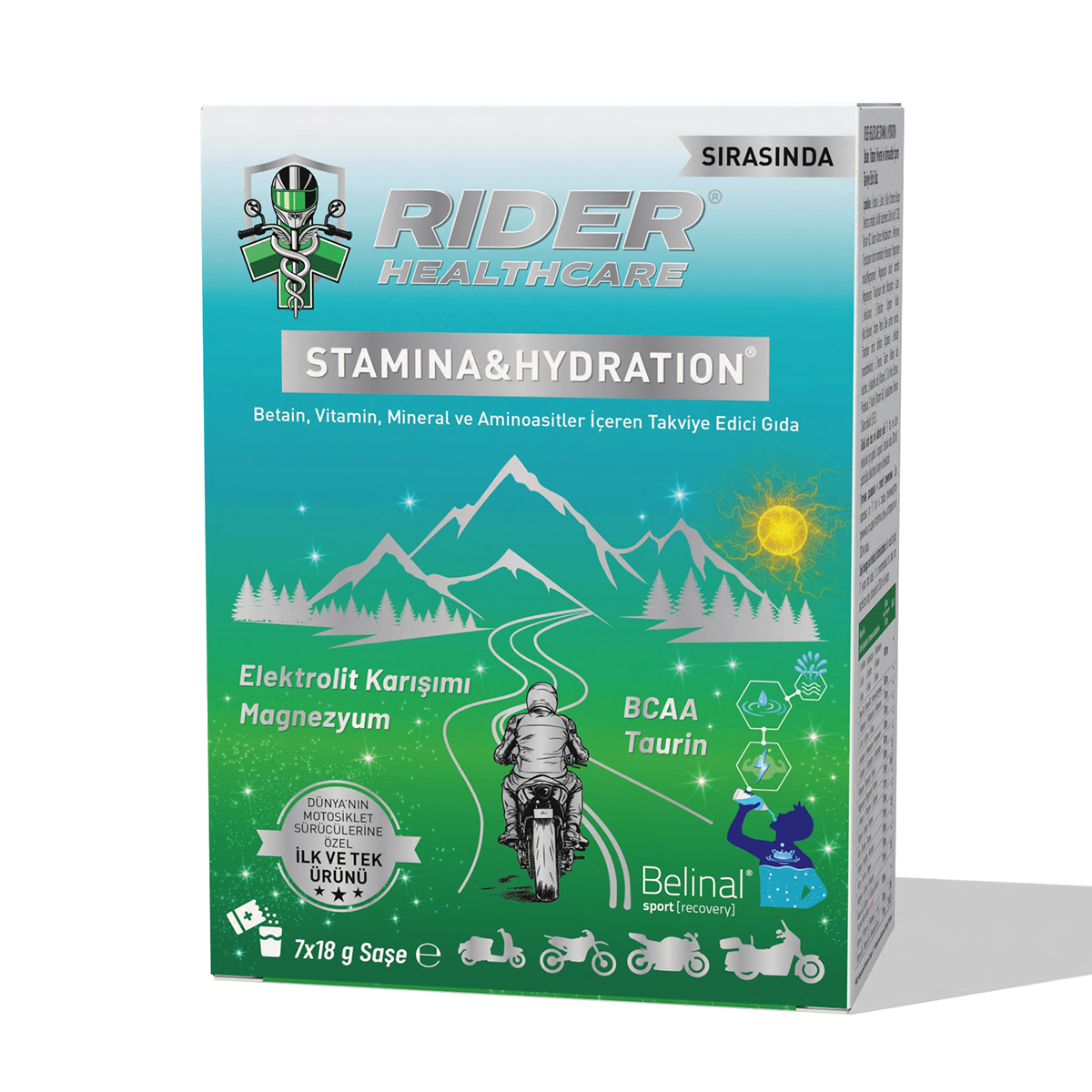 Rider Healthcare Stamina & Hydration 7 Saşe
