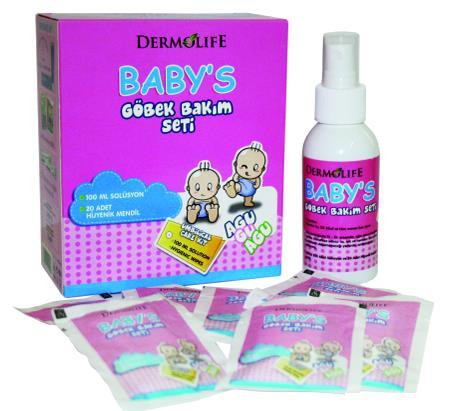 Dermolife Baby's Likit Cilt Temizleyici Set
