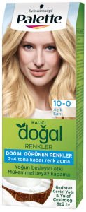 Palette Pnc Kalıcı Doğal Renkler Saç Boyası Açık Sarı 10-0