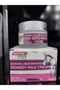 Softto Plus Onarıcı ve Güçlendirici Eşek Sütü Kremi 50 ml