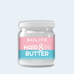 Solife Hair Butter Doğal Yağlar İçeren Saç Bakım Kürü 190 ml