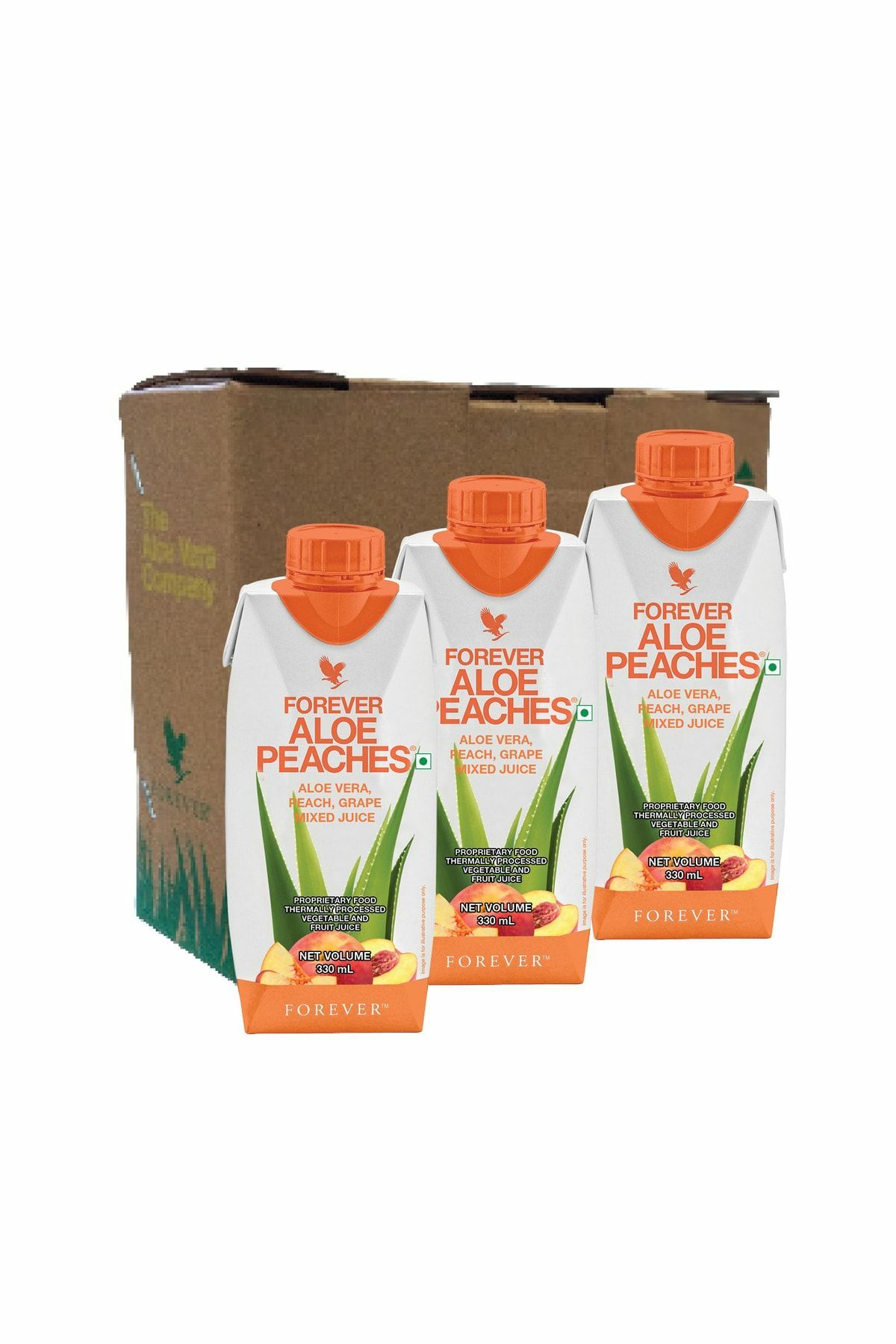 Forever Aloe Bits'n Peaches 3 lt 3'lü Set Tripack