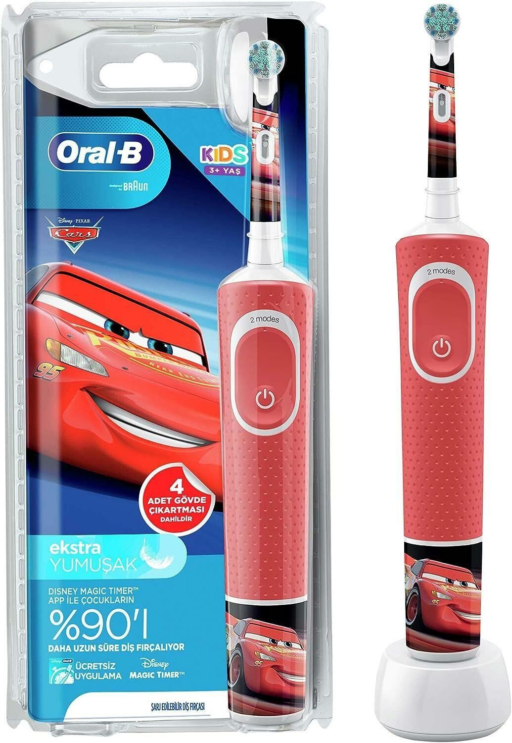Oral-B Diş Fırçası Pilli Değişen Başlık Cars