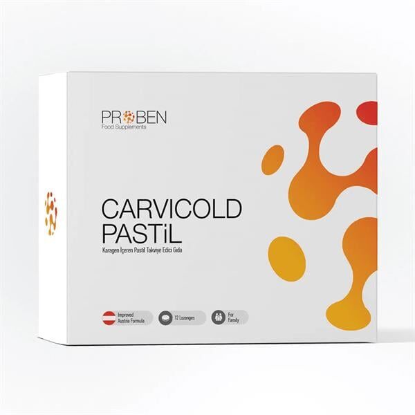 Carvicold Pastil 12 Tablet Stant 12'li