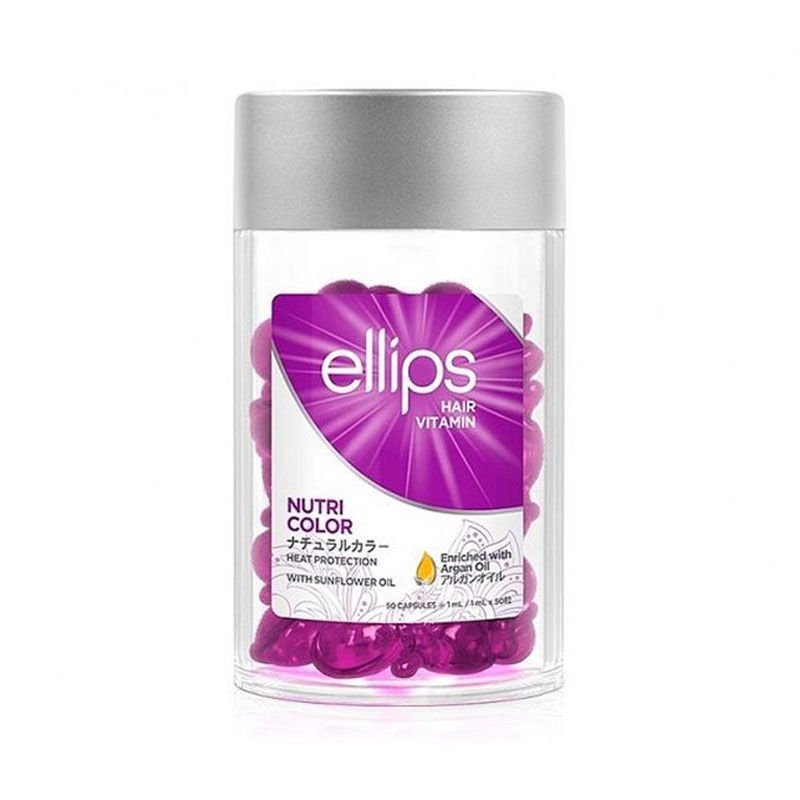 Ellips Nutri Color Boyalı Saçlara Özel Saç Vitamini 50'li - 2 Alana 1 Bedava