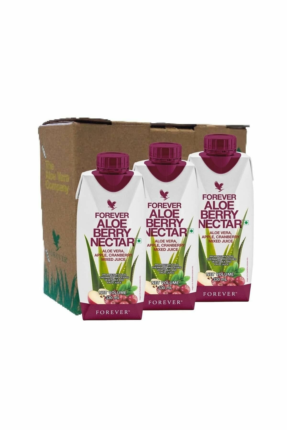Forever Aloe Berry Nectar 3'lü Set 3 lt Tripack