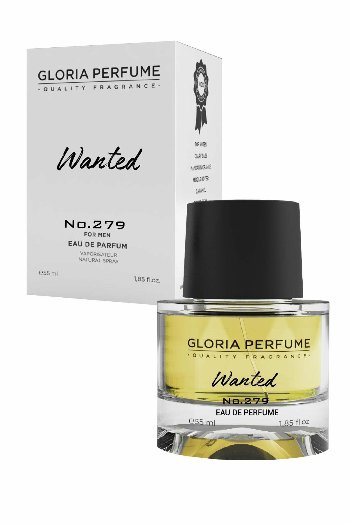 Gloria Perfume Wanted Erkek Parfümü EDP 55 ml