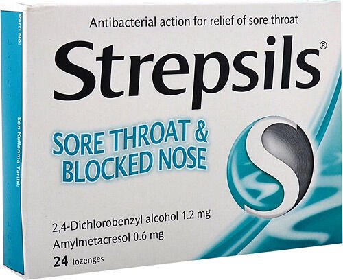 Strepsils Mentollü 24 Pastil