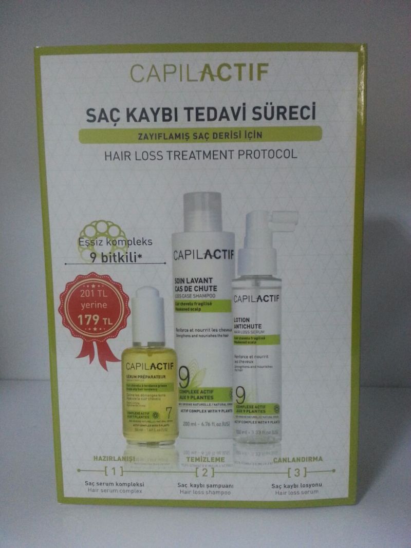 CAPILACTIF DOKULME ONLEYICI SET 350 ML