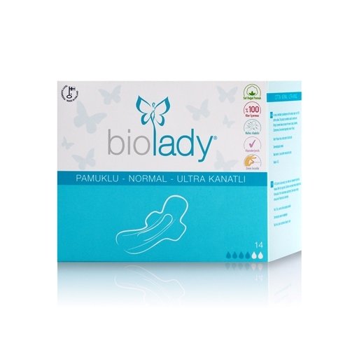 Biolady Pamuklu Hijyen Ped Norm