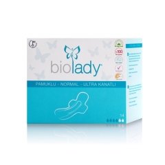 Biolady Pamuklu Hijyen Ped Norm