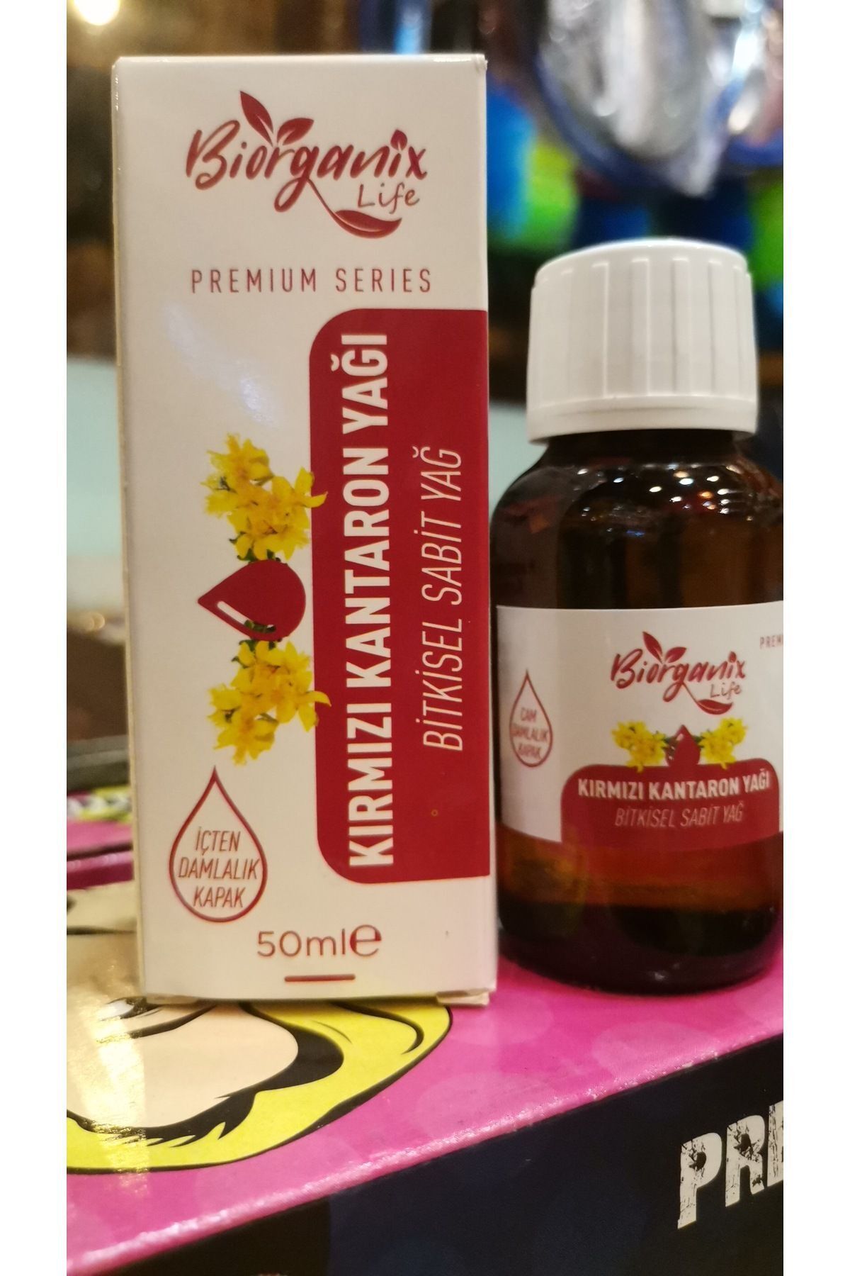BiOrganix Kırmızı Kantaron Yağı 50 ml