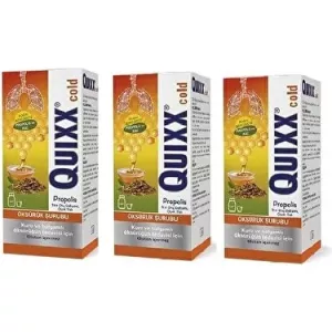 Quixx Cold Propolis Şurup 100 ml - 3 Adet
