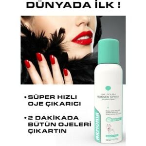 Armonia Sprey Oje Çıkartıcı 100 ml - Stant 24 Adet