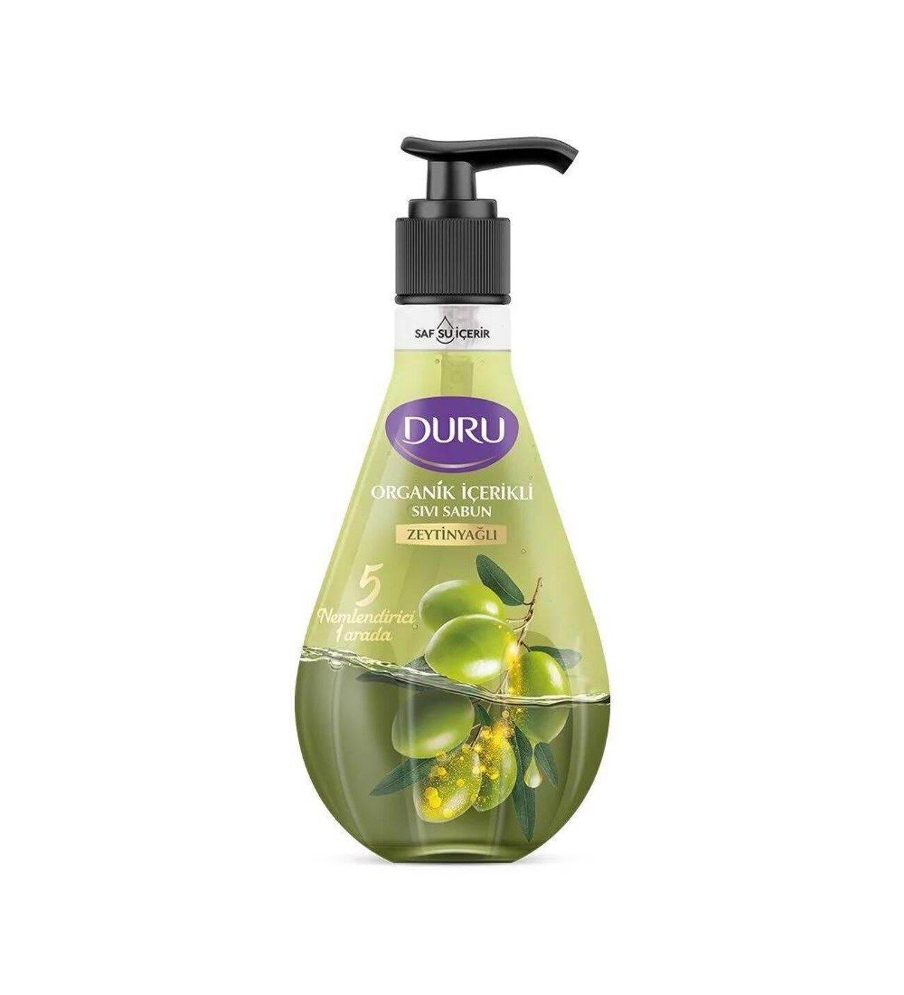 Duru Organik İçerikli Sıvı Sabun Zeytinyağlı 500 ml