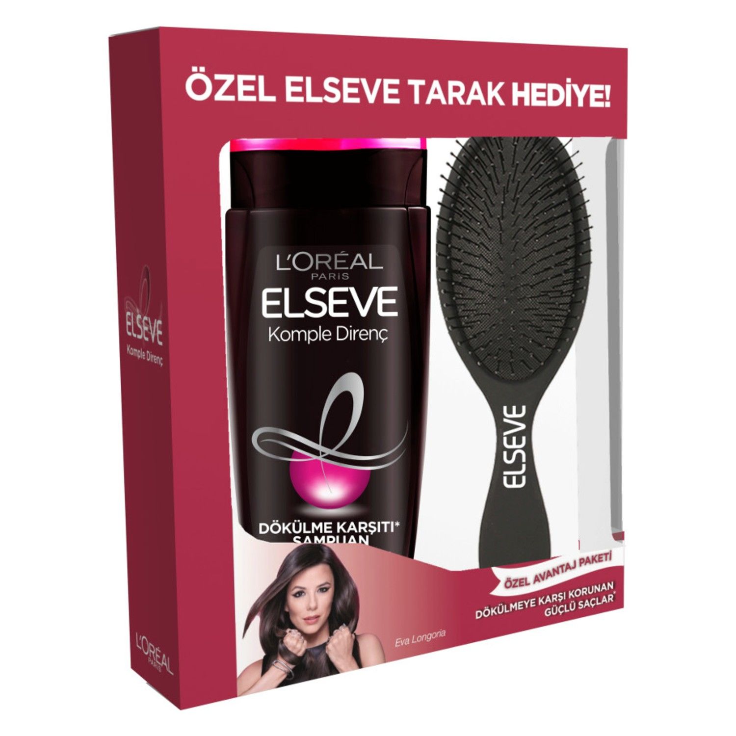 Elseve Onarıcı Bakım Şampuanı 450 ml + Tarak Hediyeli