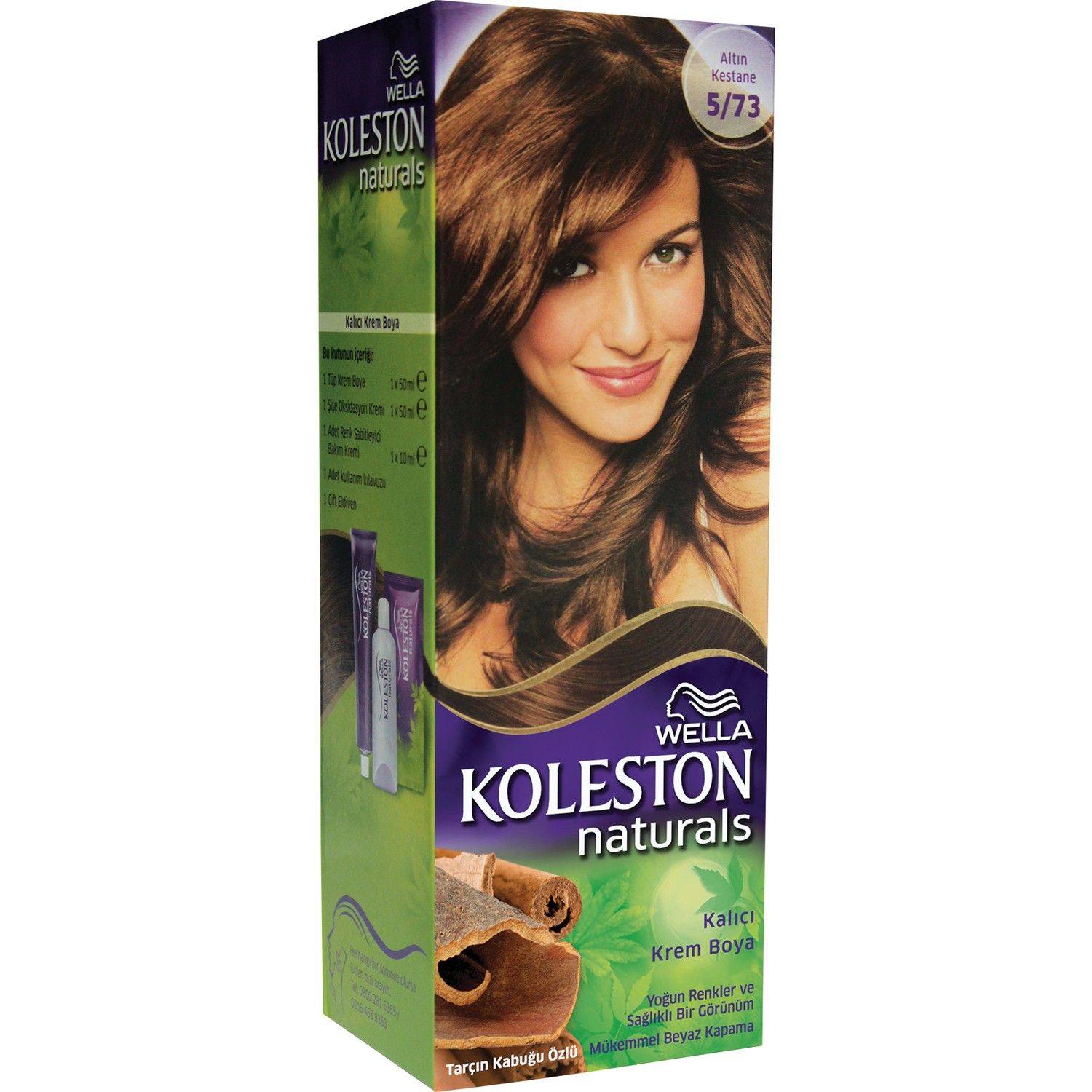 Koleston Naturals Boya 5/73 Altin Kestane