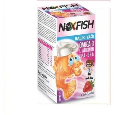 Noxfish Balık Yağı Şurubu Çilekli 150 ml