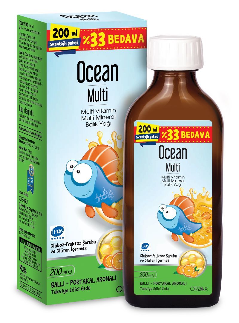 3 Al 2 Öde Ocean Multi Surup 200 Ml