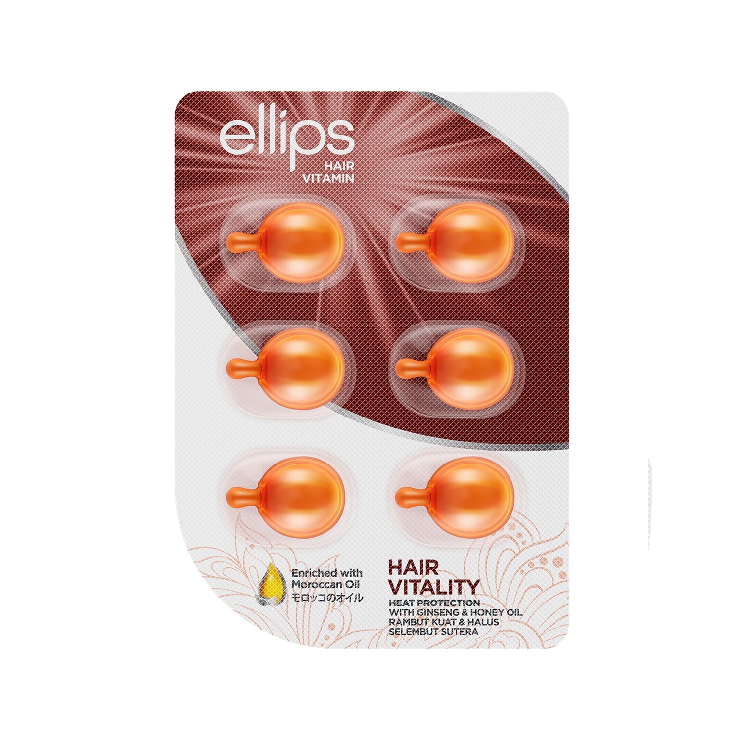 Ellips Vitality Canlandırıcı Saç Vitamini 6'lı - 8 Alana 4 Bedava