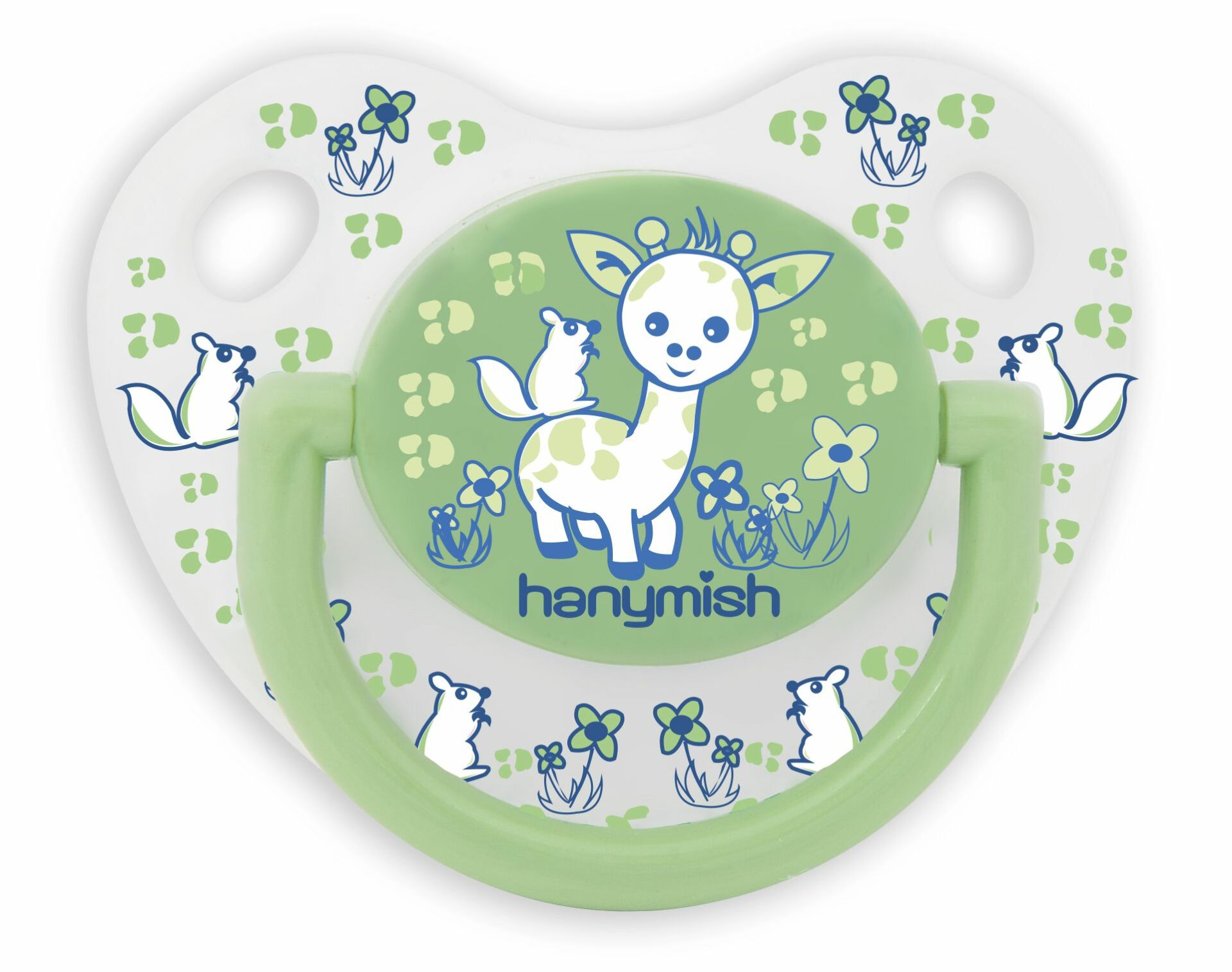 Hanymish 117 Silikon Damaklı Emzik Mini No: 3