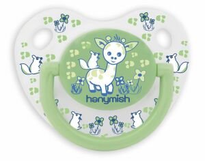 Hanymish 117 Silikon Damaklı Emzik Mini No: 3