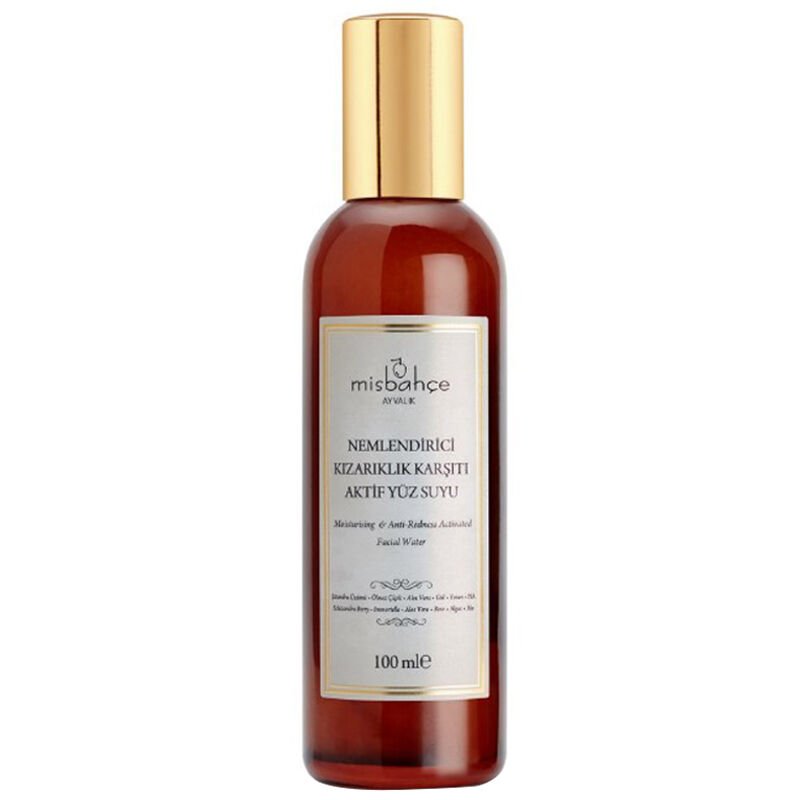 Misbahçe Nemlendirici Kızarıklık Karşıtı Aktif Yüz Suyu 100 ml