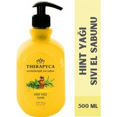 Therapyca Aromaterapik Sıvı Sabun Doğal Hint Yağı İçerir 500 ml