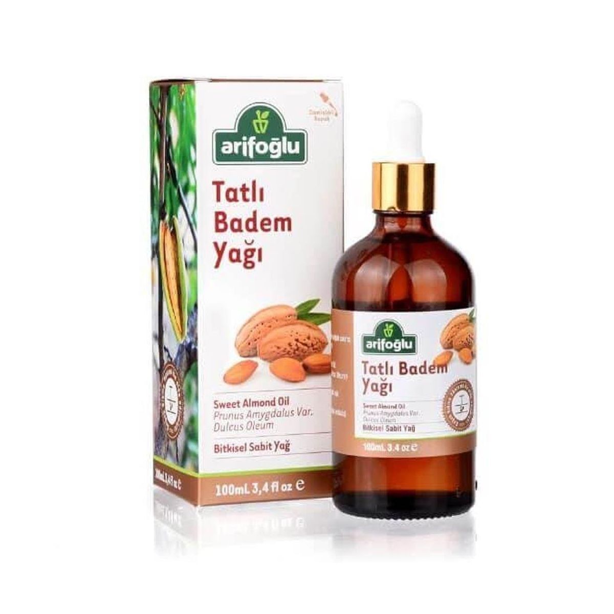Arinya Tatlı Badem Yağı 100 ml