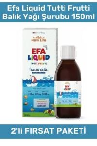 New Life Efa Liquid Tutti Frutti 150 ml + Beslenme Kutusu Hediyeli
