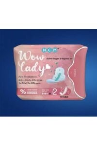 Wow Lady Gece Hijyenik Ped 10'lu