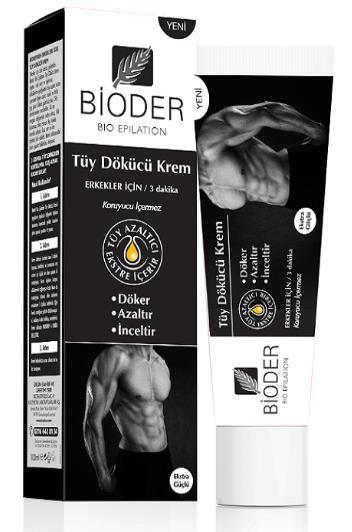 Bioder Tüy Dökücü Krem Erkekler İçin 100 Ml