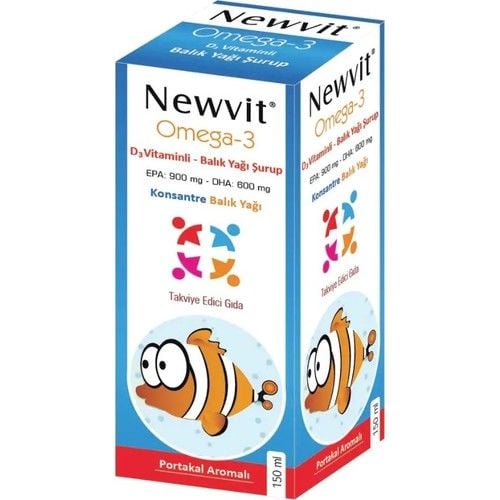 Newvit Omega 3 Şurup 150 ml