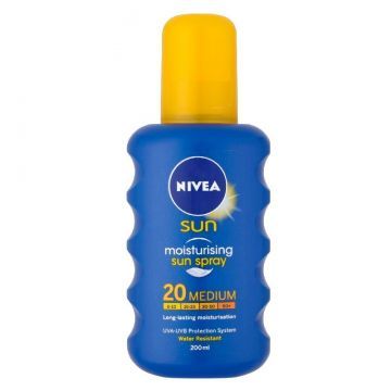 Nivea Güneş Moisturising Losyon Spray Spf20 200Ml