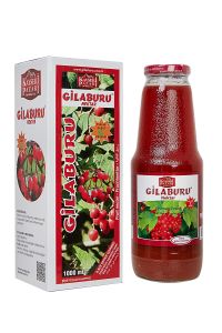 Gilaburu Suyu Nektarı Cam Şişe Şeker İlavesiz 1000 ml