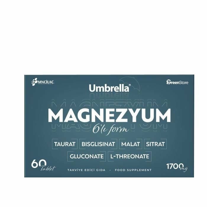 Umbrella Magnezyum 6'lı Form